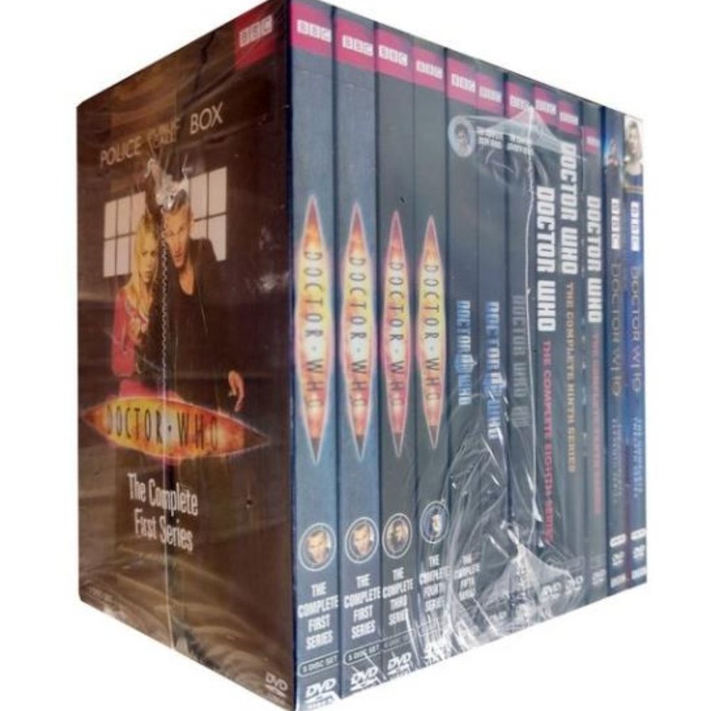 Doctor Who: The Complete Series Seasons 1-12 New DVD Box Set Fast Shipping